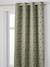 Blackout Eyelet Curtain with Glow-in-the-Dark Minisaurus Dinosaurs sage green - vertbaudet enfant 