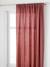 Rideau tube tamisant en gaze de coton blanc+cinnamon+ecru+grey blue+rose+rosy+sage green - vertbaudet enfant 