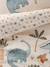 Duvet Cover & Pillowcase Set for Babies, MINISAURUS ecru - vertbaudet enfant 