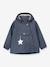 Children's set: MATWAINIS rain jacket & waterproof trousers deep blue+green - vertbaudet enfant 