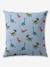 Duvet Cover Set + Pillowcase for Children, with Recycled Cotton, DINO FRIENDS crystal blue - vertbaudet enfant 