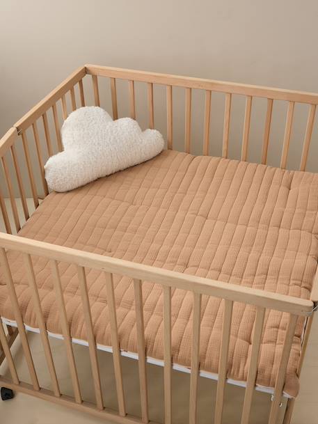 Hedgehog Blanket/Playpen Floor Mattress printed beige - vertbaudet enfant 