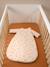 Sleeping Bag with Detachable Sleeves, Hedgehog printed beige - vertbaudet enfant 