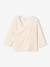 Kit naissance 5 pièces : brassière + pantalon + bonnet + gants + pochon écru - vertbaudet enfant 