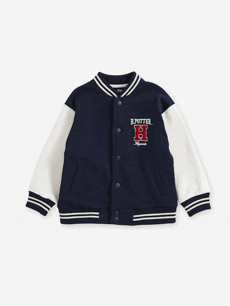 Blouson Teddy Harry Potter Hogwarts garçon marine - vertbaudet enfant 