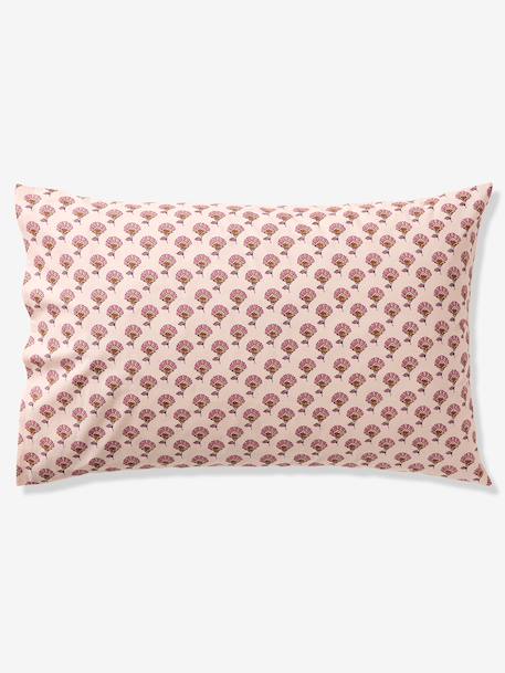 Duvet Cover + Pillowcase Set, with Recycled Cotton, ARIZONA DREAM printed white - vertbaudet enfant 