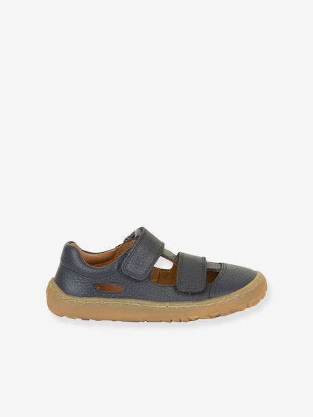 Sandales à brides pieds nus pour enfants BAREFOOT SANDAL froddo bleu ciel+caramel+corail+marine - vertbaudet enfant 