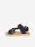 Pair of KE FLASH Hook-&-Loop Sandals for Boys, FRODDO aqua+black+blue+electric blue+fuchsia+multicoloured+navy blue+rosy - vertbaudet enfant 