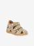 DALLAS Closed Sandals for Girls, FRODDO beige+brown+navy blue - vertbaudet enfant 