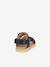 Pair of KE FLASH Hook-&-Loop Sandals for Boys, FRODDO aqua+black+blue+electric blue+fuchsia+multicoloured+navy blue+rosy - vertbaudet enfant 