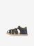 Closed BAREFOOT FLEXY AVI Sandals for Children, FRODDO light grey+navy blue - vertbaudet enfant 
