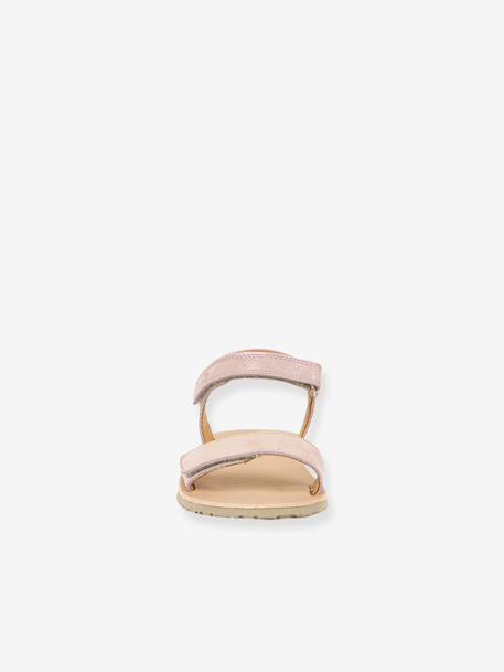 BAREFOOT FLEXY LIA Sandals for Girls, FRODDO gold+navy blue+rose - vertbaudet enfant 