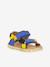 Pair of KE FLASH Hook-&-Loop Sandals for Boys, FRODDO aqua+black+blue+electric blue+fuchsia+multicoloured+navy blue+rosy - vertbaudet enfant 
