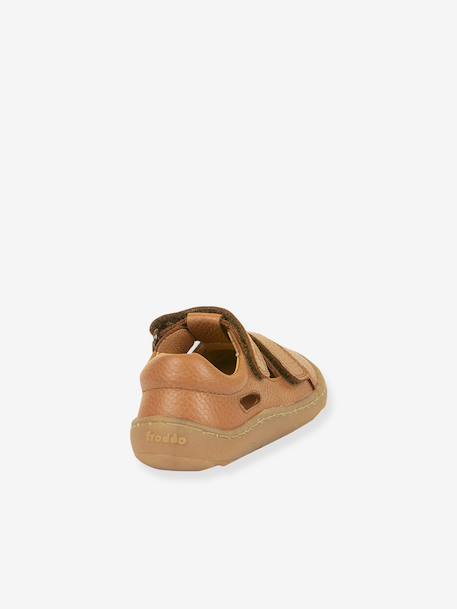 Sandales à brides pieds nus pour enfants BAREFOOT SANDAL froddo bleu ciel+caramel+corail+marine - vertbaudet enfant 