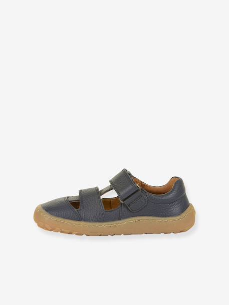 Sandales à brides pieds nus pour enfants BAREFOOT SANDAL froddo bleu ciel+caramel+corail+marine - vertbaudet enfant 
