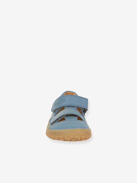 Sandales à brides pieds nus pour enfants BAREFOOT SANDAL froddo bleu ciel+caramel+corail+marine - vertbaudet enfant 