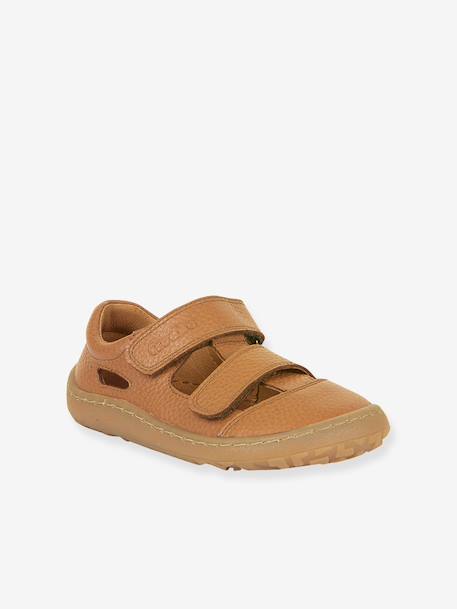Sandales à brides pieds nus pour enfants BAREFOOT SANDAL froddo bleu ciel+caramel+corail+marine - vertbaudet enfant 