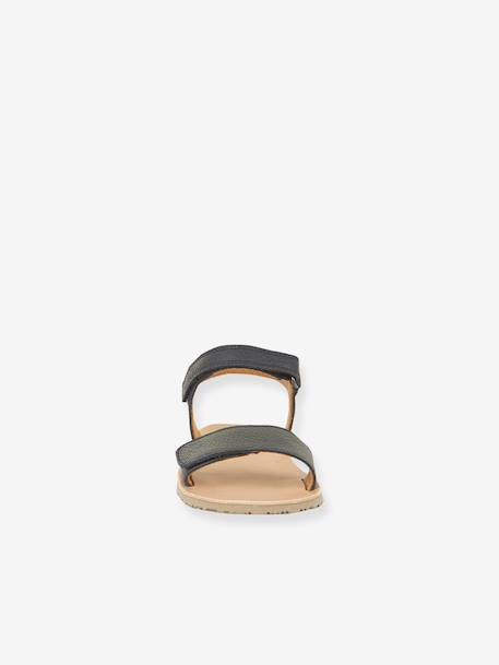 BAREFOOT FLEXY LIA Sandals for Girls, FRODDO gold+navy blue+rose - vertbaudet enfant 