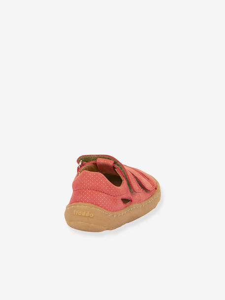 Sandales à brides pieds nus pour enfants BAREFOOT SANDAL froddo bleu ciel+caramel+corail+marine - vertbaudet enfant 