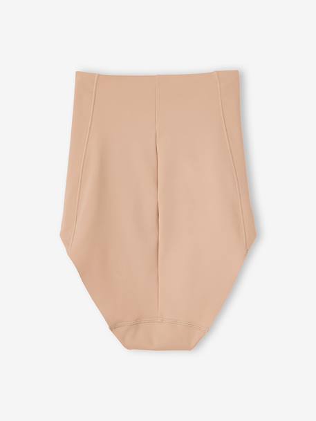 Seamless High Waist Post-Partum Shaping Briefs beige - vertbaudet enfant 