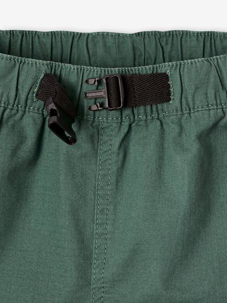 Bermuda shorts style for boys fir green - vertbaudet enfant 