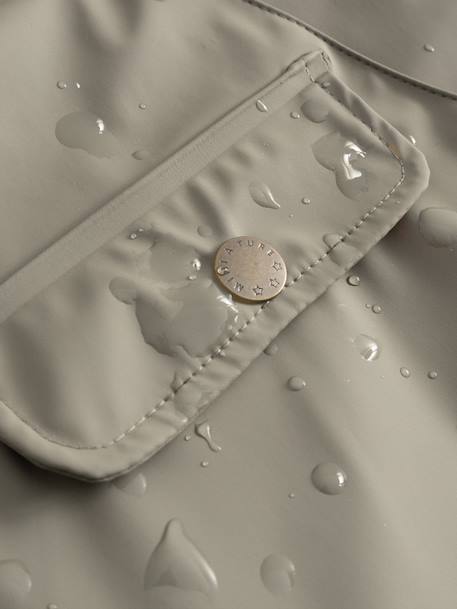 Children's set: MATWAINIS rain jacket & waterproof trousers deep blue+green - vertbaudet enfant 