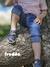 Closed BAREFOOT FLEXY AVI Sandals for Children, FRODDO light grey+navy blue - vertbaudet enfant 