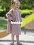 LORE SPARKLE Leather Sandals for Girls, FRODDO rose - vertbaudet enfant 