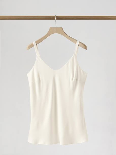 Top en crêpe collection mariage écru - vertbaudet enfant 