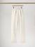 Pantalon large en crêpe collection mariage écru - vertbaudet enfant 