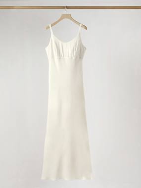 -Robe de mariée en crêpe grossesse ou femme collection mariage