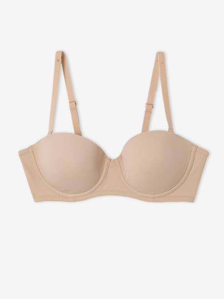 Soutien-gorge de grossesse avec armatures bretelles amovibles beige - vertbaudet enfant 