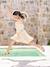 Lace Trim Strappy Dress for Girls lavender+vanilla - vertbaudet enfant 