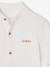 Chemise garçon gaze de coton col mao écru - vertbaudet enfant 