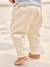 Trousers with Elasticated Waistband for Babies caramel+vanilla - vertbaudet enfant 