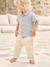 Trousers with Elasticated Waistband for Babies caramel+vanilla - vertbaudet enfant 