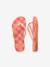 Flip-Flops, Kids' Slim Glitter Trendy HAVAIANAS rose - vertbaudet enfant 