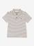 Striped Short-Sleeved Polo Shirt for Boys, PETIT BATEAU vanilla - vertbaudet enfant 