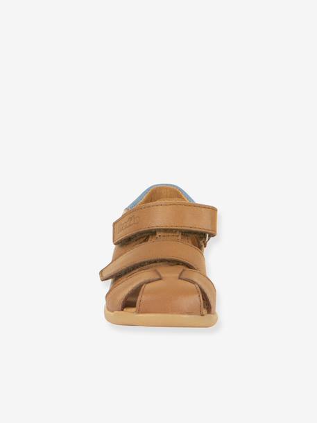 DALLAS Closed Sandals for Girls, FRODDO beige+brown+navy blue - vertbaudet enfant 