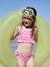 Two-Piece Swimsuit for Girls rose - vertbaudet enfant 