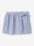 Seersucker skort for girls CYRILLUS striped blue - vertbaudet enfant 