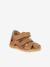 DALLAS Closed Sandals for Girls, FRODDO beige+brown+navy blue - vertbaudet enfant 