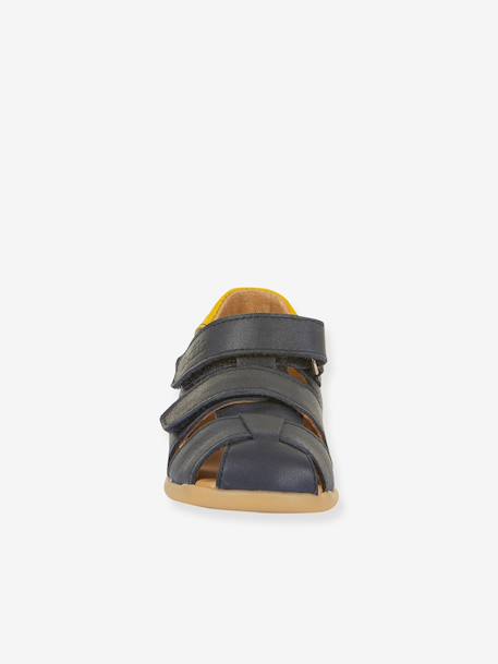 DALLAS Closed Sandals for Girls, FRODDO beige+brown+navy blue - vertbaudet enfant 