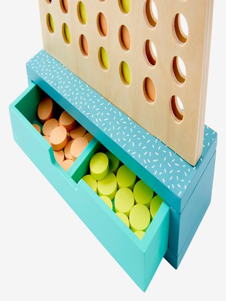 4 In a Row! Wooden Game - Wood FSC®100% Certified Multi - vertbaudet enfant 