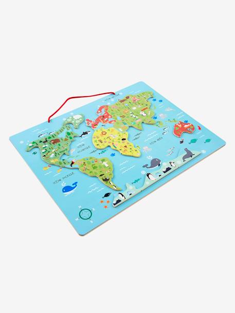 Magnetic World Puzzle - French Version - FSC® Certified - multi, Toys