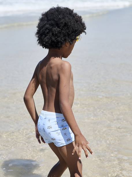 'Surf' Swim Shorts for Boys sky blue - vertbaudet enfant 