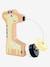 Hochet girafe en bois FSC® multicolore - vertbaudet enfant 