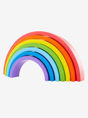 -Wooden Rainbow-Shaped Puzzle - Wood FSC® Certified