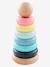 Pyramide d'éveil en bois FSC® multicolore - vertbaudet enfant 