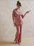 Linen-Effect Cotton Shirt for Maternity & Nursing tomato red - vertbaudet enfant 